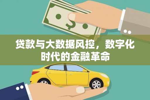 云霄贷款与大数据风控，数字化时代的金融革命