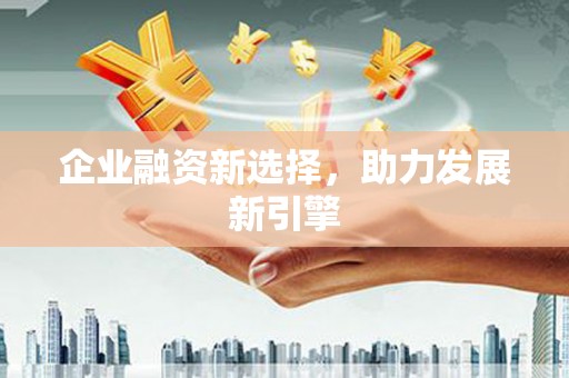 云霄企业融资新选择，助力发展新引擎