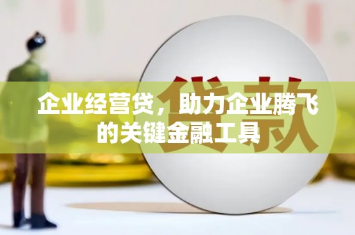 云霄企业经营贷，助力企业腾飞的关键金融工具