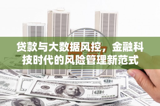 云霄贷款与大数据风控，金融科技时代的风险管理新范式