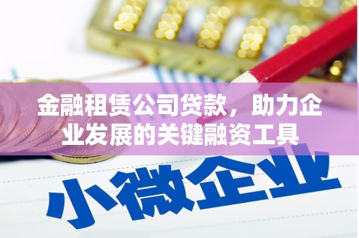 云霄金融租赁公司贷款，助力企业发展的关键融资工具