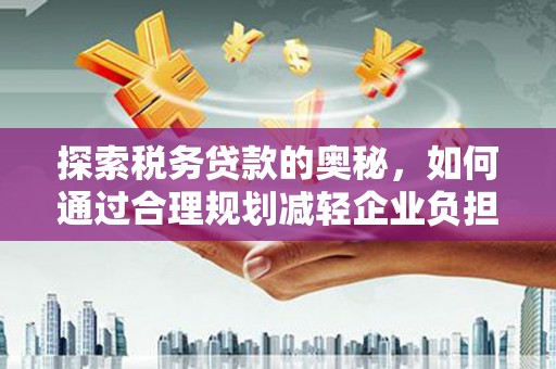 云霄探索税务贷款的奥秘，如何通过合理规划减轻企业负担