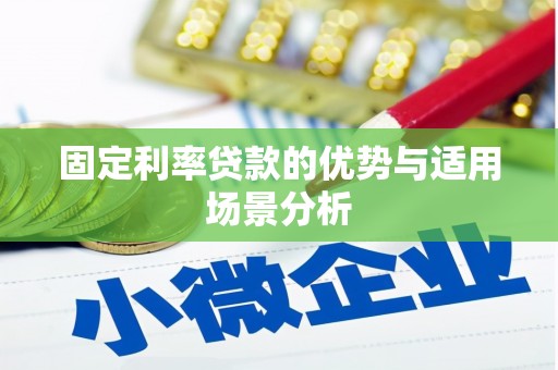 云霄固定利率贷款的优势与适用场景分析