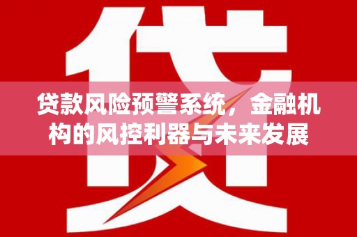 云霄贷款风险预警系统，金融机构的风控利器与未来发展