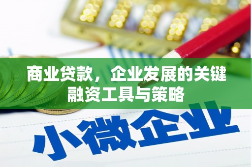 云霄商业贷款，企业发展的关键融资工具与策略