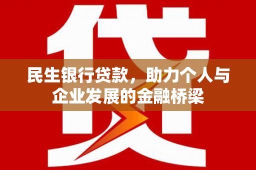 云霄民生银行贷款，助力个人与企业发展的金融桥梁