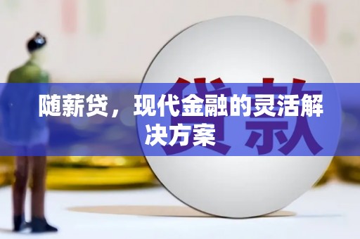 云霄随薪贷，现代金融的灵活解决方案