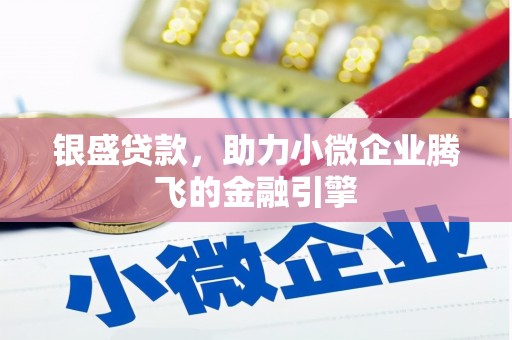 云霄银盛贷款，助力小微企业腾飞的金融引擎