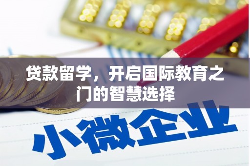 云霄贷款留学，开启国际教育之门的智慧选择