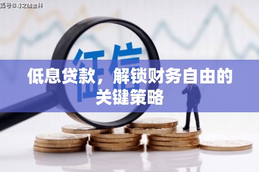 云霄低息贷款，解锁财务自由的关键策略