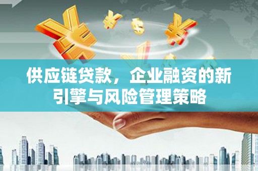 云霄供应链贷款，企业融资的新引擎与风险管理策略