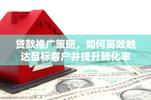 云霄贷款推广策略，如何高效触达目标客户并提升转化率