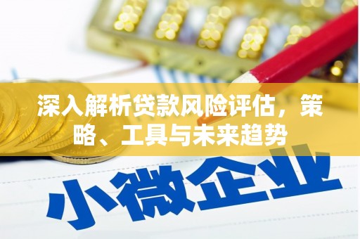 云霄深入解析贷款风险评估，策略、工具与未来趋势