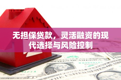 云霄无担保贷款，灵活融资的现代选择与风险控制