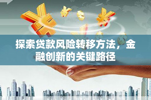 云霄探索贷款风险转移方法，金融创新的关键路径