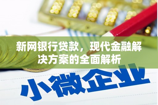 云霄新网银行贷款，现代金融解决方案的全面解析