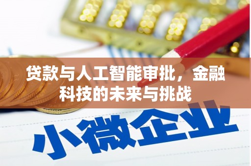 云霄贷款与人工智能审批，金融科技的未来与挑战