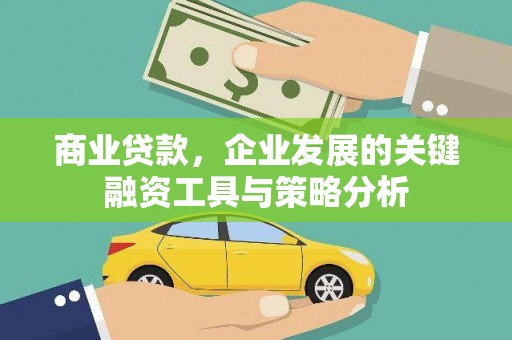 云霄商业贷款，企业发展的关键融资工具与策略分析