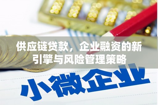 云霄供应链贷款，企业融资的新引擎与风险管理策略