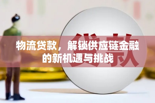 云霄物流贷款，解锁供应链金融的新机遇与挑战