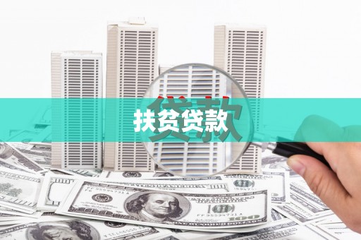 云霄扶贫贷款