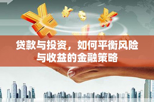 云霄贷款与投资，如何平衡风险与收益的金融策略