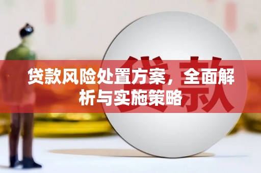 云霄贷款风险处置方案，全面解析与实施策略