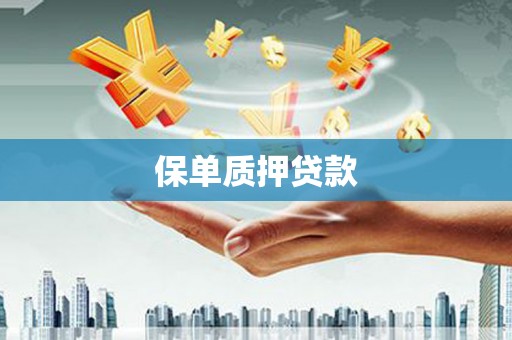 云霄保单质押贷款