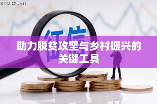 云霄助力脱贫攻坚与乡村振兴的关键工具