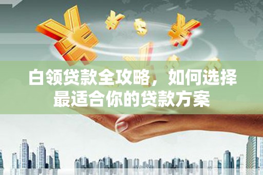 云霄白领贷款全攻略，如何选择最适合你的贷款方案