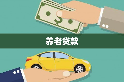 云霄养老贷款
